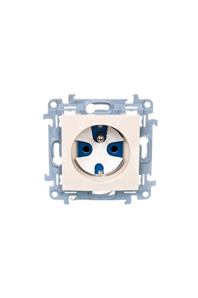 Kontakt-Simon Simon 10 Single Socket DATA z/u 16A IP20 cu cheie cremoasă CGD1...