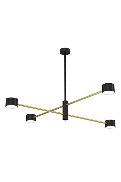 Milagro Plafonieră CROSS GOLD 4xGx53