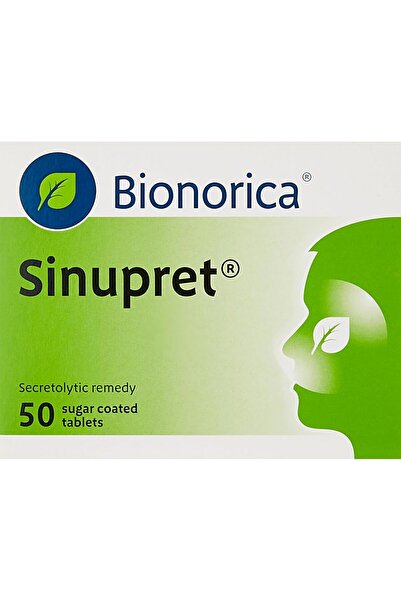 bionorica Sinupret 50 Tablets