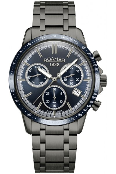 Roamer Ceas bărbătesc 968988 44 45 20 — ceas sport albastru marin, potrivit p...