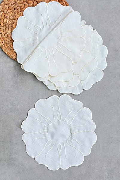 Mora Tekstil Floral Patterned Premium American Service Set of 6 |   Decorativ...