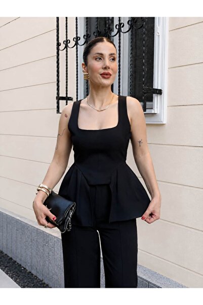 YK FASHION Peplum Bluz