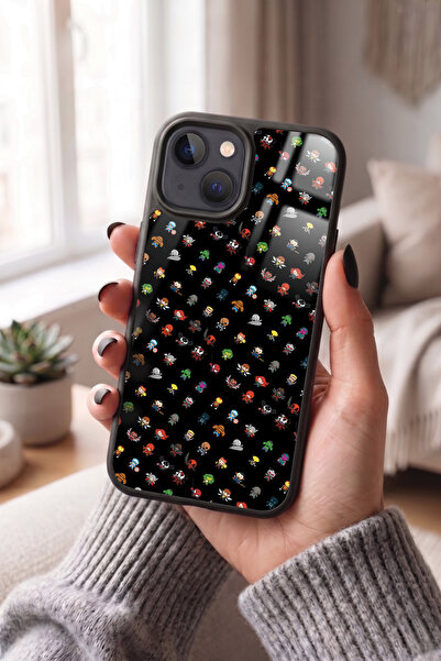 Snacase Apple iPhone 13 / 14 Uyumlu Marvel Karakterleri Tasarımlı Parlak Prem...