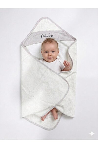 sea gulf Newborn Baby Towel with Hood Suitable for Newborns to 9 Months Old