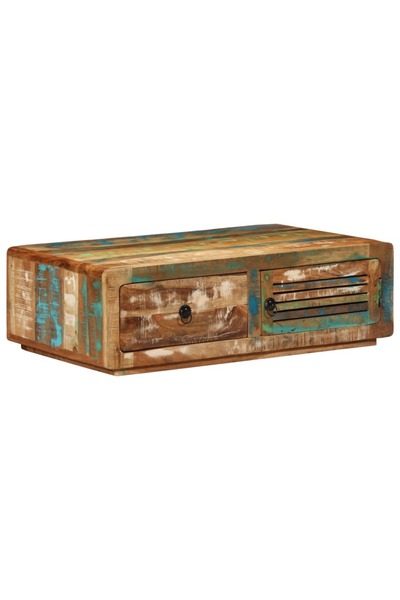 vidaxl Măsuță de cafea, 89x55x29 cm, lemn masiv reciclat