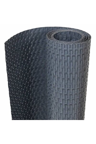 vidaxl Paravan balcon, antracit, 400 x 90 cm, poliratan