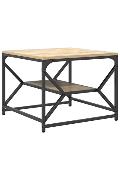 vidaxl Masă de cafea Stejar Sonoma 51 x 50 x 40 cm