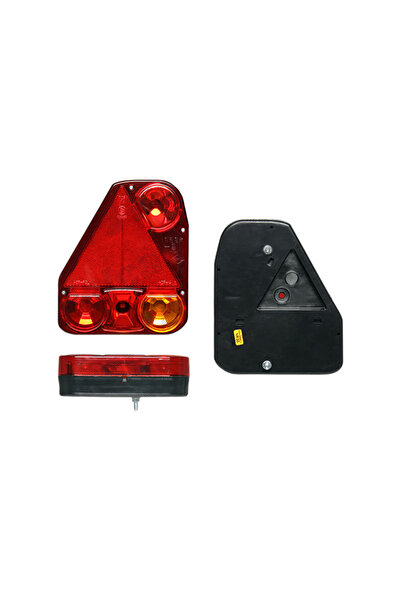 RapidAuto Lampa auto BestAutoVest pentru remorca partea Stanga cu ceata si tr...