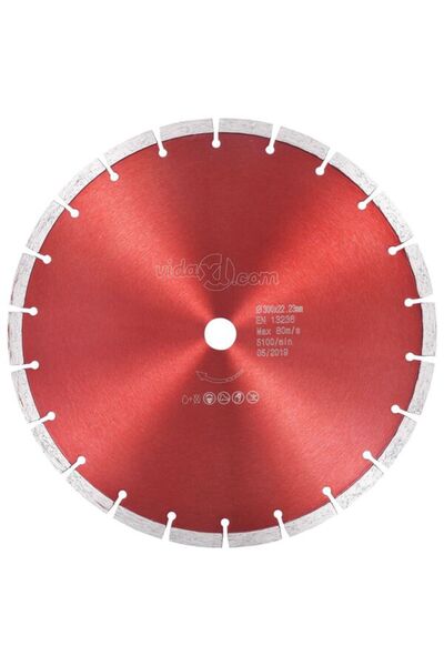 vidaxl Disc diamantat, Oțel, 300 mm