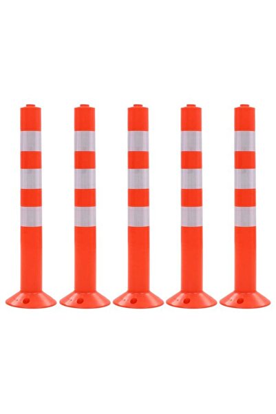vidaxl Semnalizator pentru controlul traficului, 5 bucăți, plastic, 75 cm