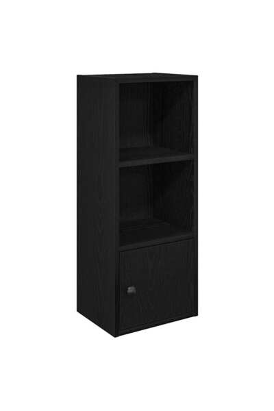 vidaxl Bibliotecă Stejar negru 31x24x77 cm Lemn prelucrat