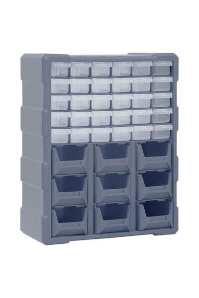 vidaxl Organizator cu 39 sertare, 38 x 16 x 47 cm