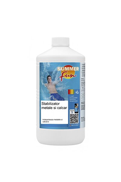 Summer Fun Stabilizator metalic și pentru detartrare pentru piscină, lichid, ...