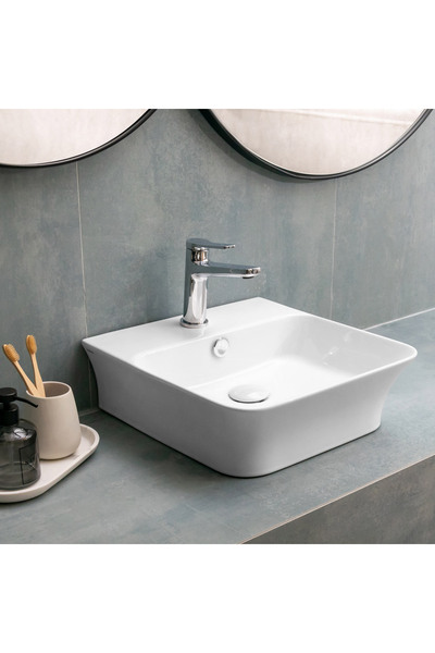 Karag Νιπτήρας πάγκου LT 2257 41x41.5x12.5εκ. (LT2257)