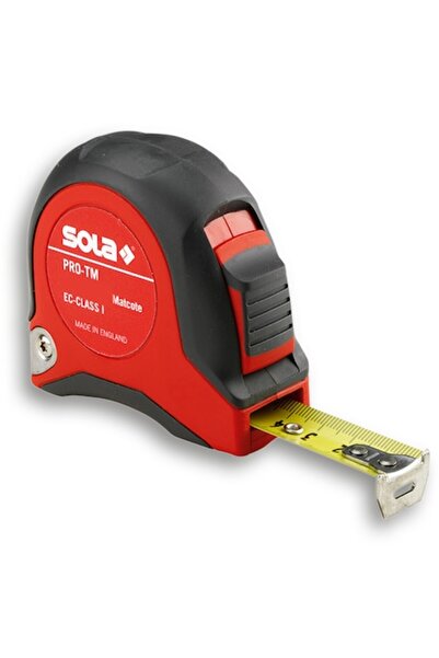 SOLA Ruletă Austria, Pro-TM 5m, clasa de precizie I, lățime bandă 19mm