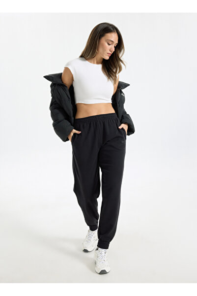 Calvin Klein Siyah Kadın Standart Pijama Alt JOGGER