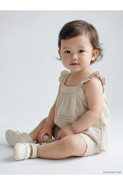 LC Waikiki Trendlucky Farkıyla Baby Girl Openwork Set