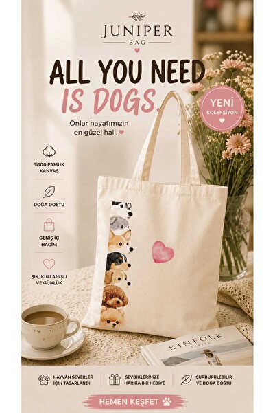 Juniper BEZ ÇANTA, TOTE BAG