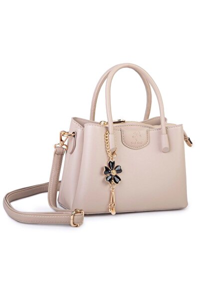 Nas Bag Women's Stylish Handbag and Crossbody Bag with Mini Flower Charms (Wi...