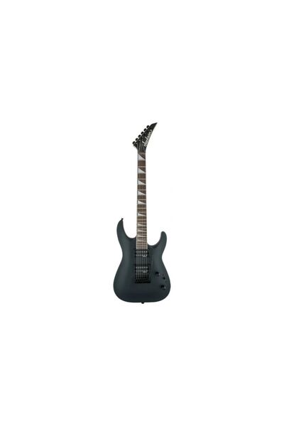 Jackson JS22 Dinky Arch Top 2-Point Tremolo Amaranth Klavye Satin Black Elekt...