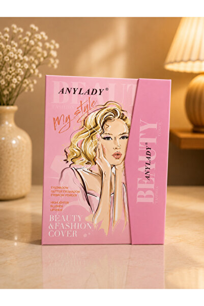 ANYLADY Beauty Fashion Cover Çok Amaçlı Makyaj Paleti 56 gr