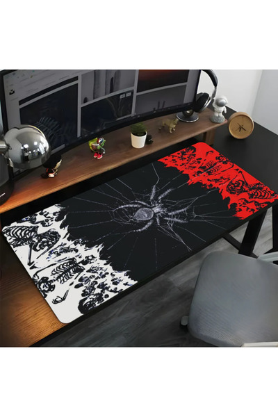 BA DIJITAL ÖRÜMCEK AĞI BASKILI 90X40 KAYMAZ TABAN MOUSEPAD