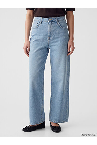 LC Waikiki بنطلون جينز نسائي من Barrel Fit