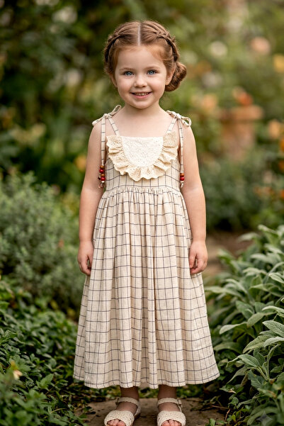 Baby Animals Baby Girl Birthday Party Wedding Dress with Straps Sleeveless Fl...