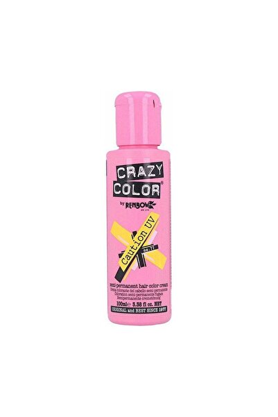 Crazy Color 77 Caution Neon Προσωρινή Βαφή Μαλλιών 100ml