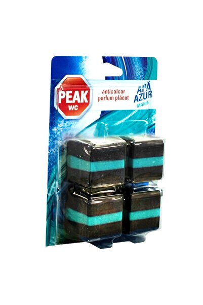 Peak Set: 2x Tablete Wc Apa Azur, 4 x 50g