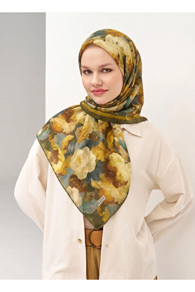 ZER Organic Cotton Viscose Scarf Special Design Each Scarf Has a Different Pa...
