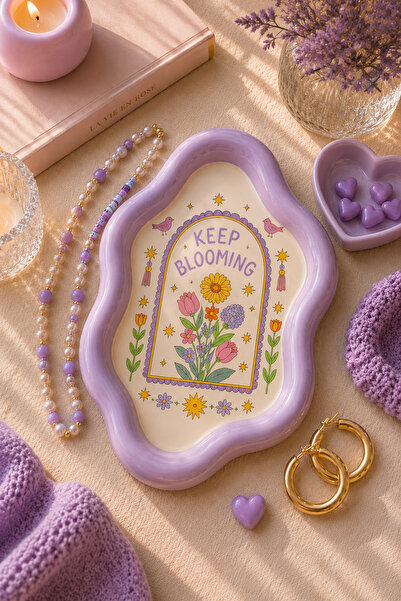 PELIUS Decorative Jewelry Plate, Design Plate, Home Decor, Humorous Slogan