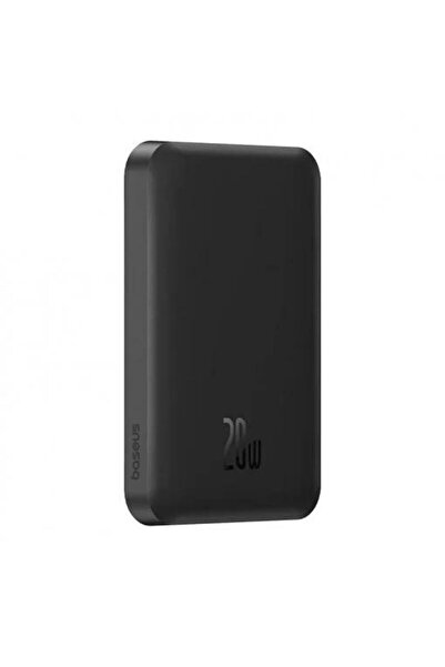 Baseus Mini Power Bank Magnetic Wireless 5000mAh 20W USB-C, Negru