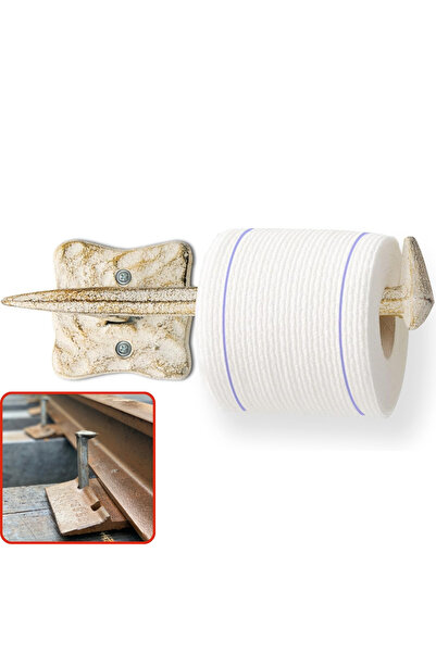 OEM Suport Hartie Igienica, Rustic – Cui Traversa Cale Ferata, Fonta, Montaj ...