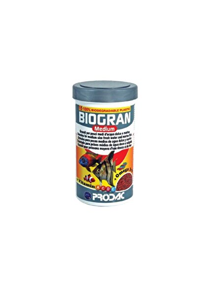 Prodac Biogran Medium Τροφή για Ψάρια 250ml