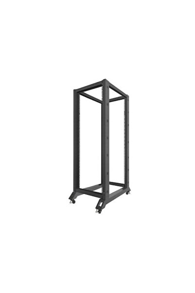 Lanberg Отворена ракова стойка, Lanberg, 19 инча, 32U, 600 x 1000 мм, Черен