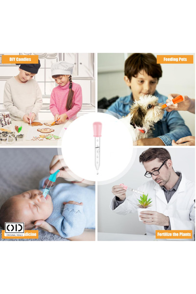 ORIGINAL DEALS Graduated Pipette for Multiple Use, PVC and Silicone, 5 ml, Pr...