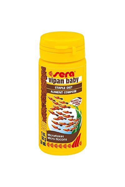 SERA Vipan Baby Τροφή για Τροπικά Ψάρια σε Νιφάδες 50ml
