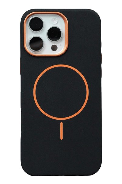 Joko Zengemtr iPhone 16 Pro Luno Leather Magsafe Cover (160506) - Black