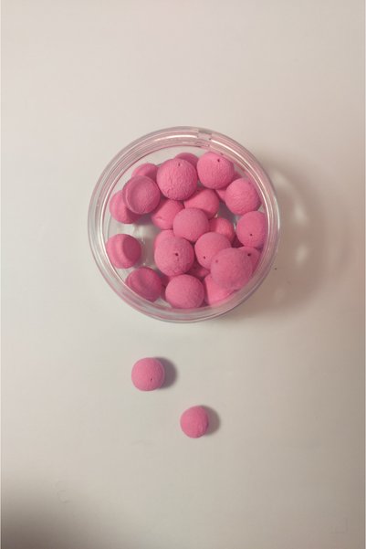 Enora Grup Pembe EVA Yüzen Rig Boncuğu 10 mm 30 Adet Pop Up Sazan / Alabalık ...