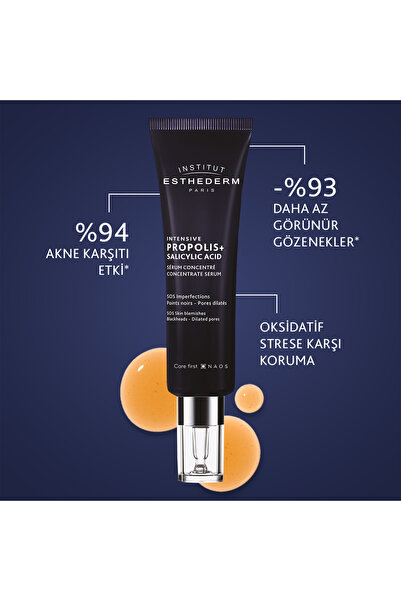 Institut Esthederm Intensive Propolis Salicylic Acid 30 ML - Arındırıcı, Düzgünleştirici ve Yenileyici Cilt Serumu