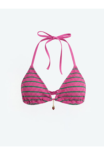 LC Waikiki Cc Collection’dan LCW DREAM Pembe Çizgili Çıkarılabilir Pedli Kadı...