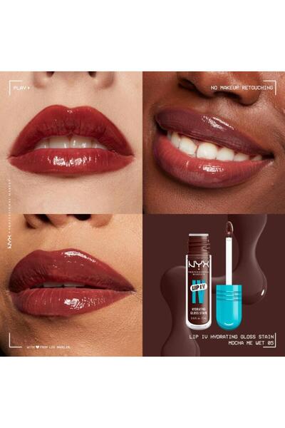 Nyx Giyim Moisturizing Lip Gloss - 05 Mocha Me Wet