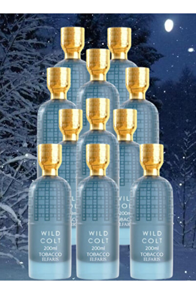ELFARIS 11 قطعة من عطر وايلد كولت توباكو 200 مل