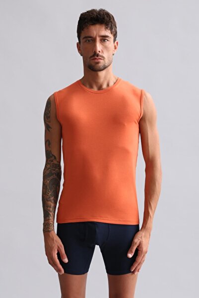 Aytuğ&Mısırlı Egyptian Modal by Tencel Hercules Slim Fit Crew Neck Sports Ath...