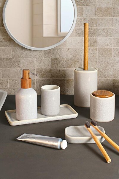 Prima Nova Elegance 6'lı Banyo Seti - Gri