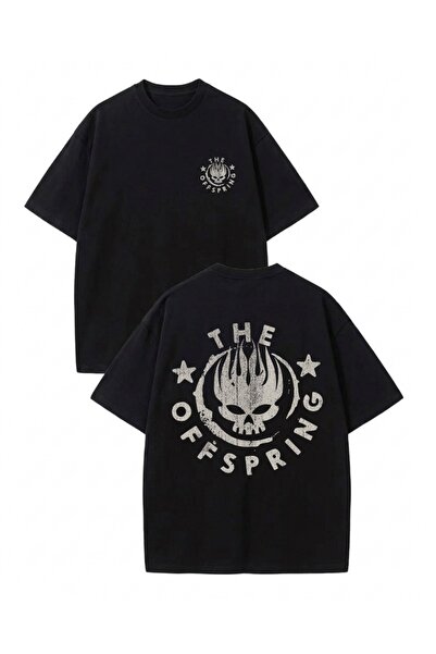 Toum Μπλουζάκι The Offspring με στάμπα, unisex, oversized