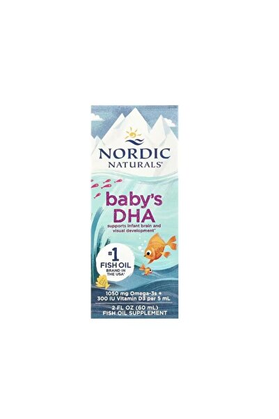 Nordic Naturals Baby's DHA 1050mg with vitamin D3 60ml -