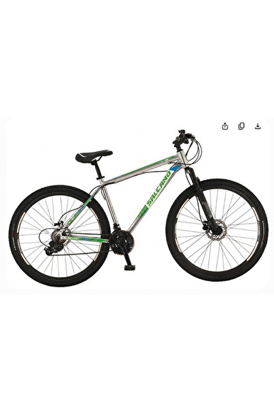 Salcano NG 300 29 JANT 21 HD 19 KADRO BİSİKLET / KROM - YEŞİL - MAVİ
