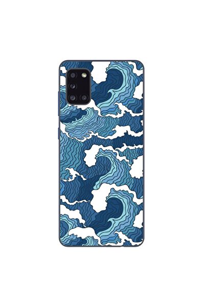 OEM Husa compatibila cu Samsung Galaxy A31 Silicon Gel Tpu Model Crazy Waves